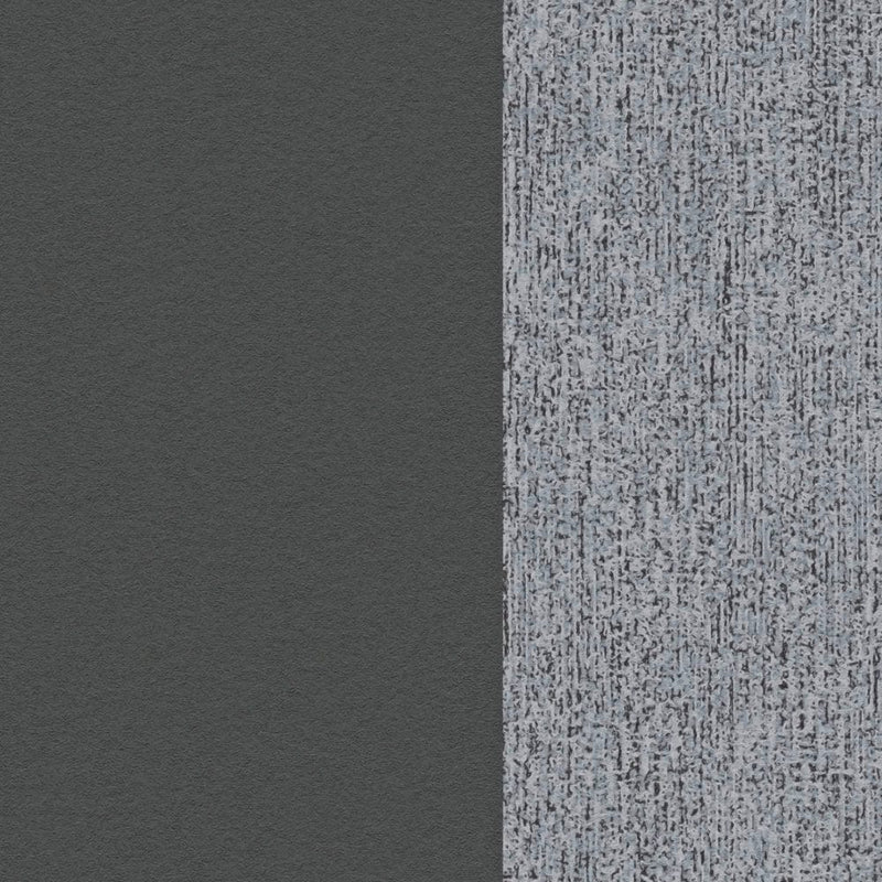 Dryžuoti tapetai su matine apdaila: juoda ir pilka, 1372226 AS Creation