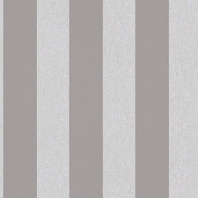 Striped wallpaper with matt finish: shades of grey, 1372225 AS Creation