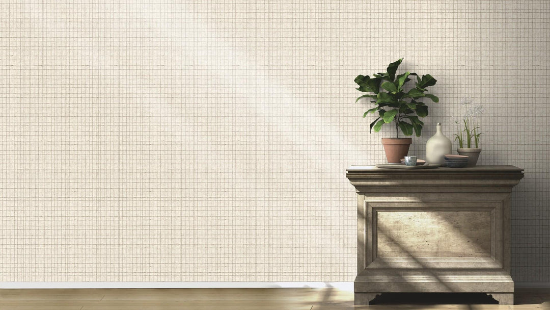 Lētās elegantas tapetes RASCH, bēšā krāsā - 2064616 RASCH