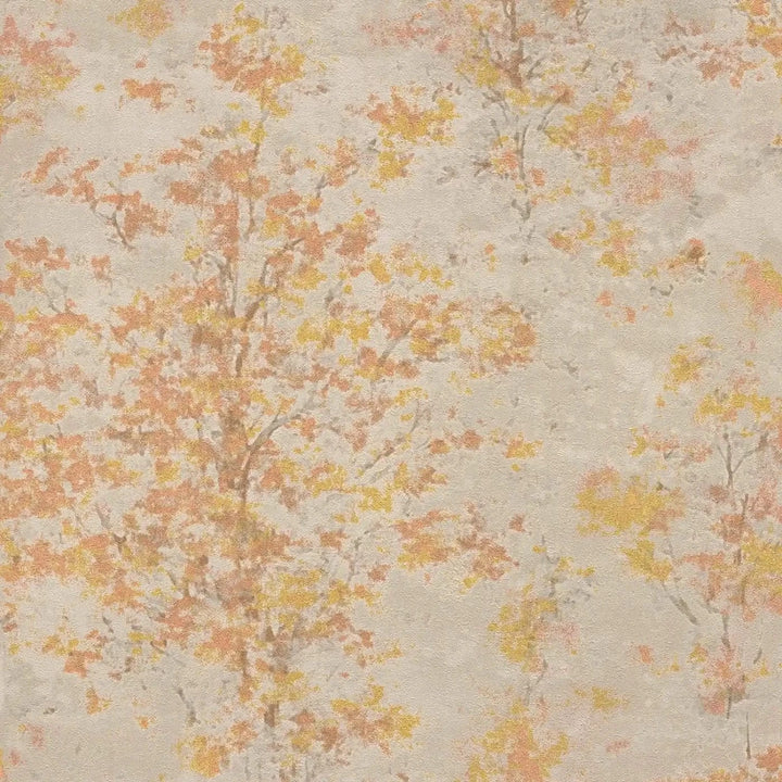 Tapešu ar stiliizētu koka motīvu | brūna krāsā - 3012705 AS Creation