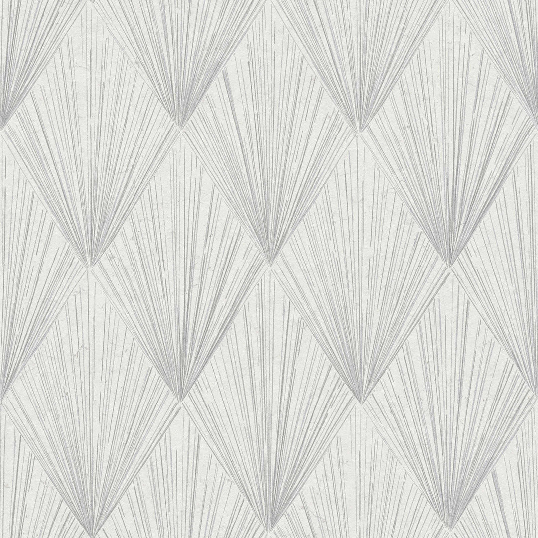 Tapetes ar ģeometriskam figūram pelēkā krāsā AS 378641 AS Creation