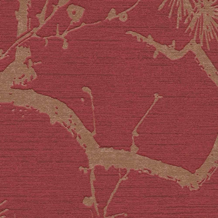 Tapetes ar austrumu tematiku sarkanā un zeltā krāsā 378671 AS Creation