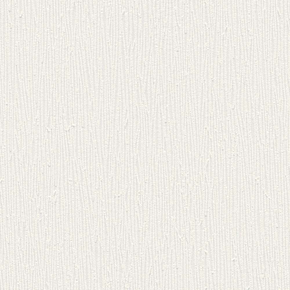 Vienkrāsainas tapetes dabiski baltā krāsā AS 379719 Tapetenshop.lv