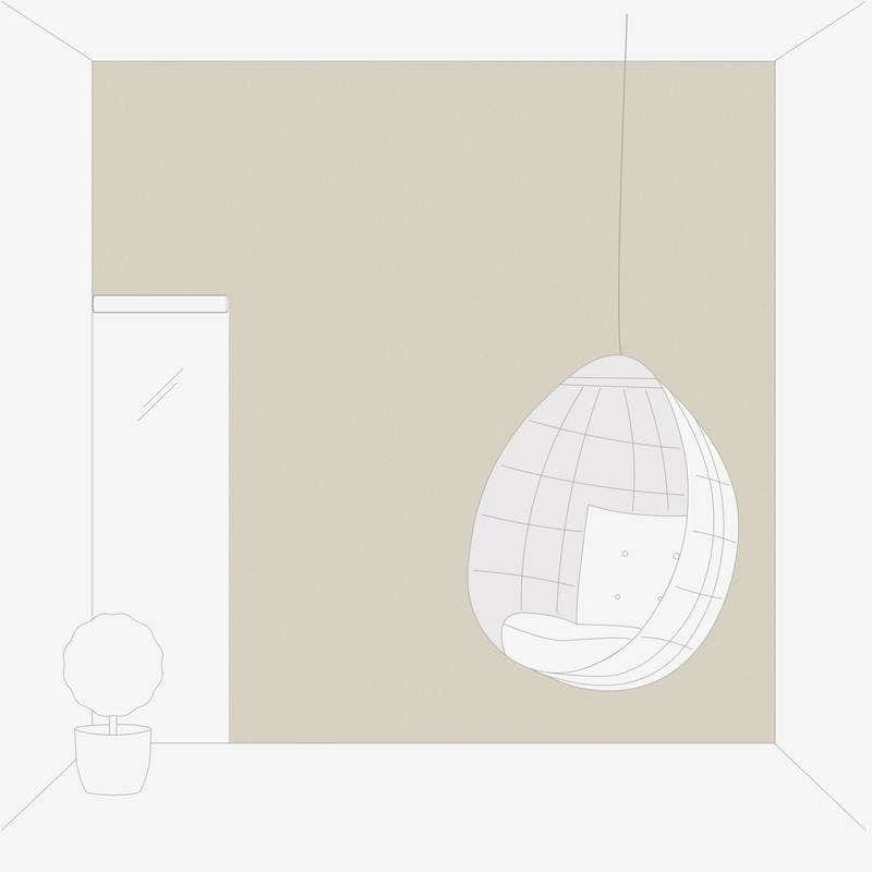 Matte Plain wallpapers Cream AS 379861 Tapetenshop.lv