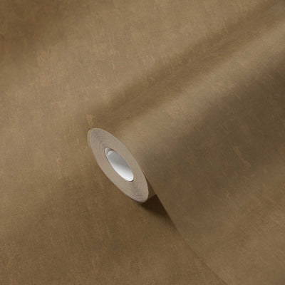 Wallpaper with plaster look in vintage style brown color AS 380247 AS Creation