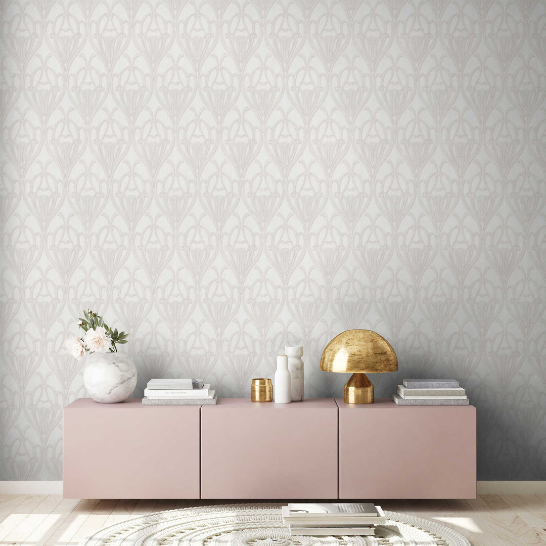 Art Deco tapetes pasteļtoņos AS 380913 Tapetenshop.lv