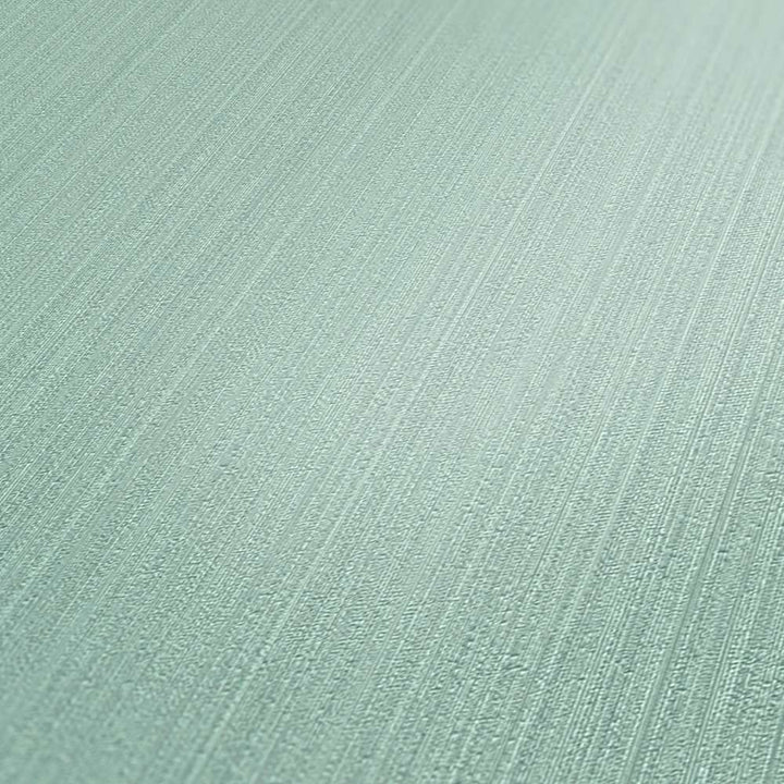 Tapetes ar tekstūras efektu piparmētru zaļā krāsā AS 380986 Tapetenshop.lv