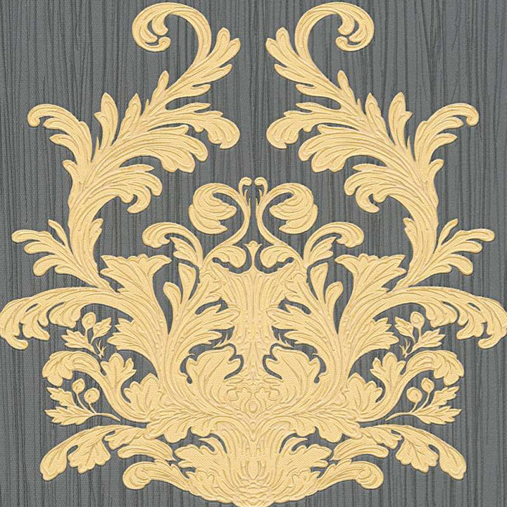 Klasiskas vācu tapetes AS Creation 95861-5 zilā krāsā AS Creation