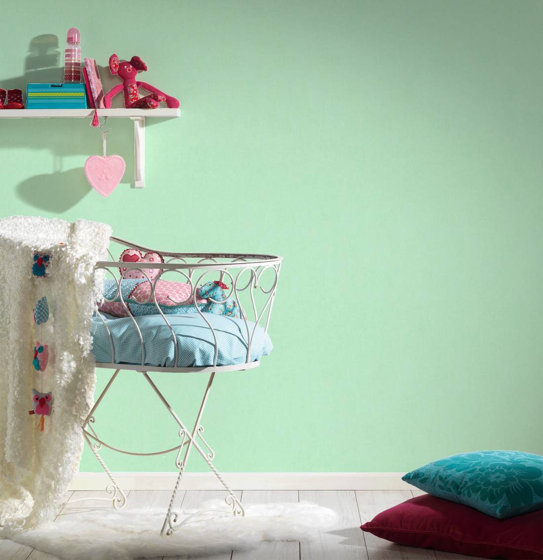 Ekoloģiskas tapetes bērnu istabai (bez ftalātiem un vinila) - 1273705 AS Creation