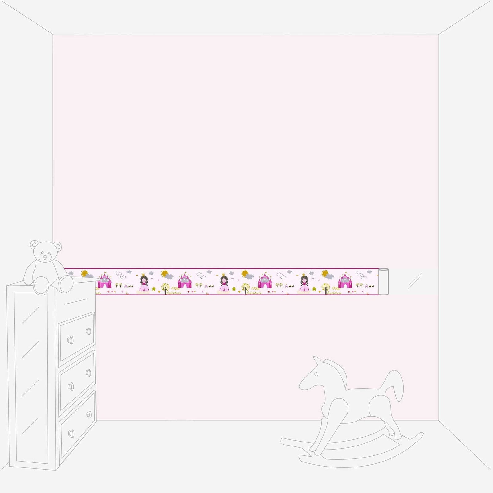 Ekoloģiskas tapetes bērnu istabai (bez ftalātiem un vinila) - 1274203 AS Creation