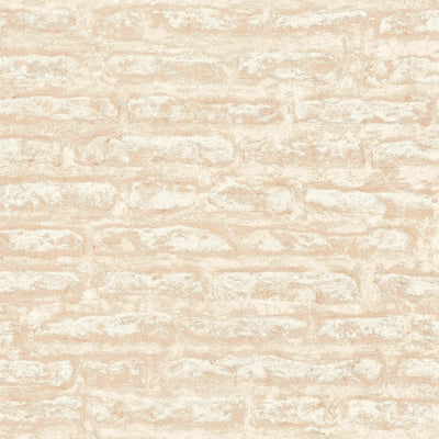 Wallpaper with abstract stone pattern in beige, 1372200 AS Creation