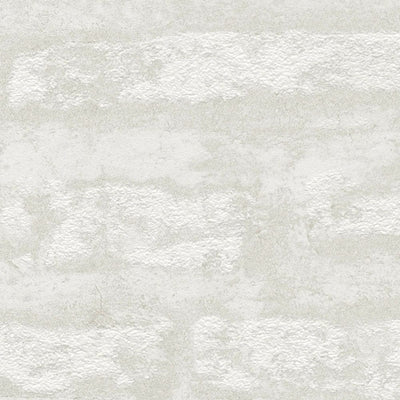 Wallpaper with abstract stone pattern in light grey, 1372201 AS Creation