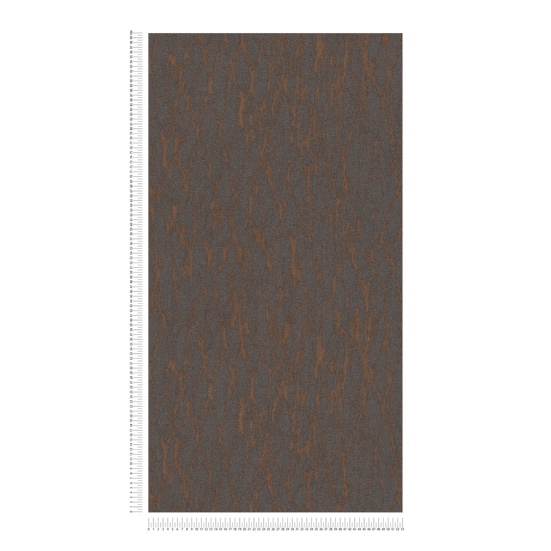 Wallpaper with abstract line pattern in brown, 1404562 AS Creation