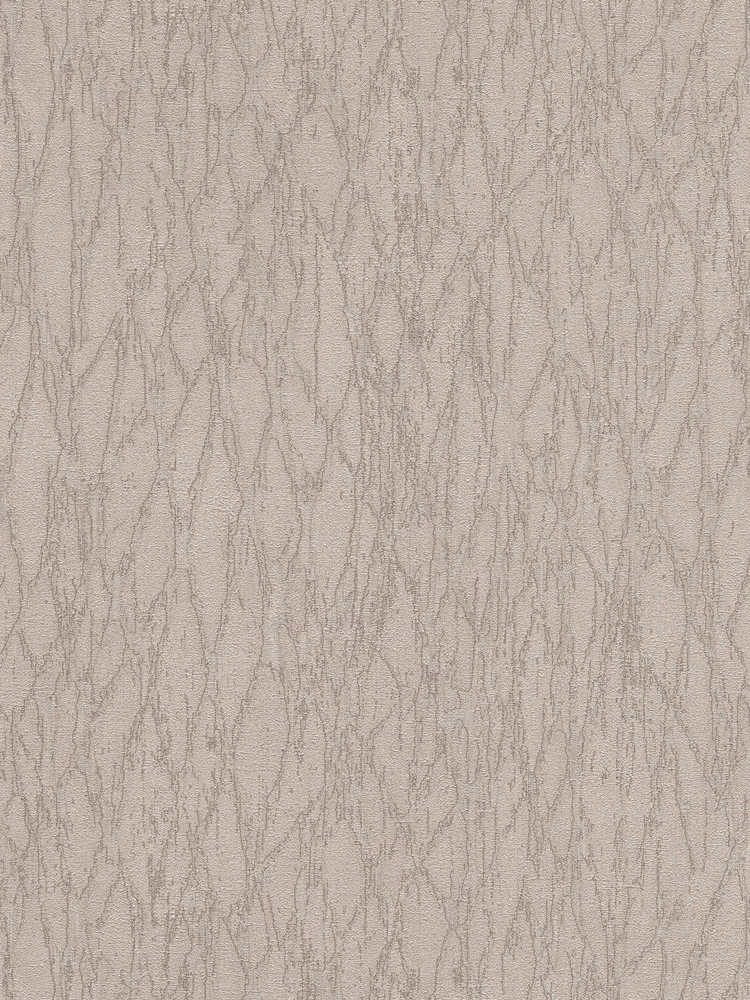 Tapetes viesistabai ar abstraktu līniju rakstu taupe krāsā, 395633 AS Creation