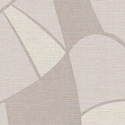 Wallpaper with abstract pattern in grey, 1373425 AS Creation