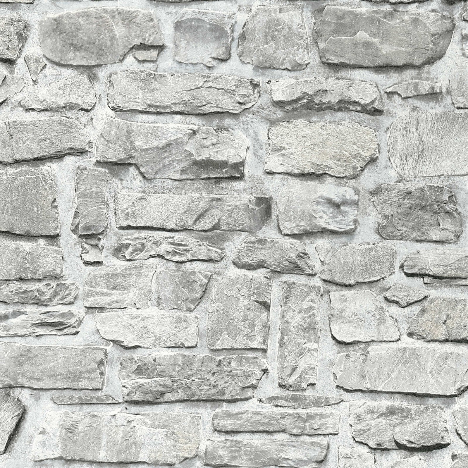 Tapetes ar akmens rakstu, AS Creation, pelēkā krāsā - 1306265 AS Creation