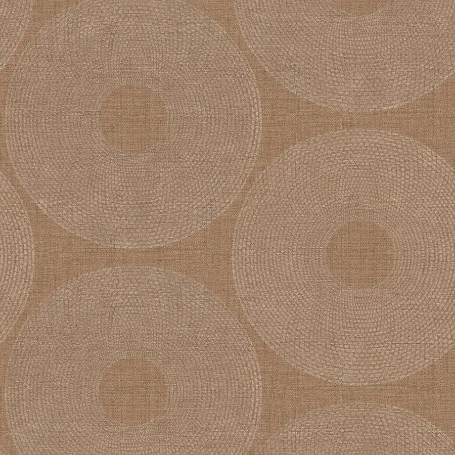 Products Tapetes ar apļiem brūnā krāsā - AS Creation 1360335 AS Creation
