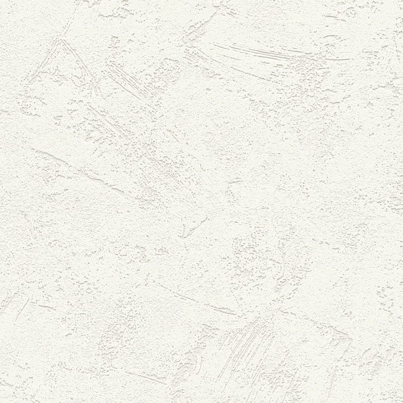 Tapetes ar apmetuma imitāciju baltā krāsā, 1305757 AS Creation