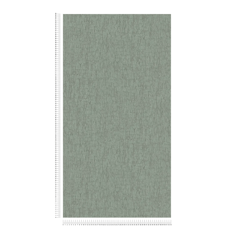 Wallpaper with plaster look in green, 1404547 AS Creation