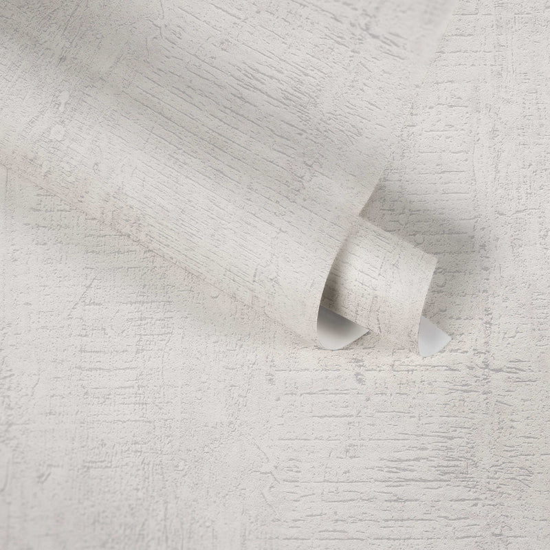 Tapetes ar betona izskatu, rustikālu tekstūru, baltā krāsā, 3464210 AS Creation