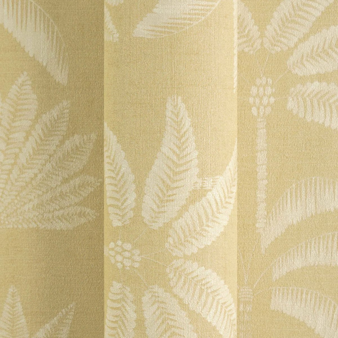 Tapetes ar dabas motīvu un elegantu, spīdošu palmu reljefu | bēšā AS Creation