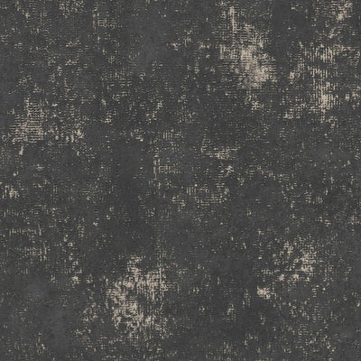 Tapetes ar dekoratīva apmetuma izskatu melnā krāsā, 1366345 AS Creation