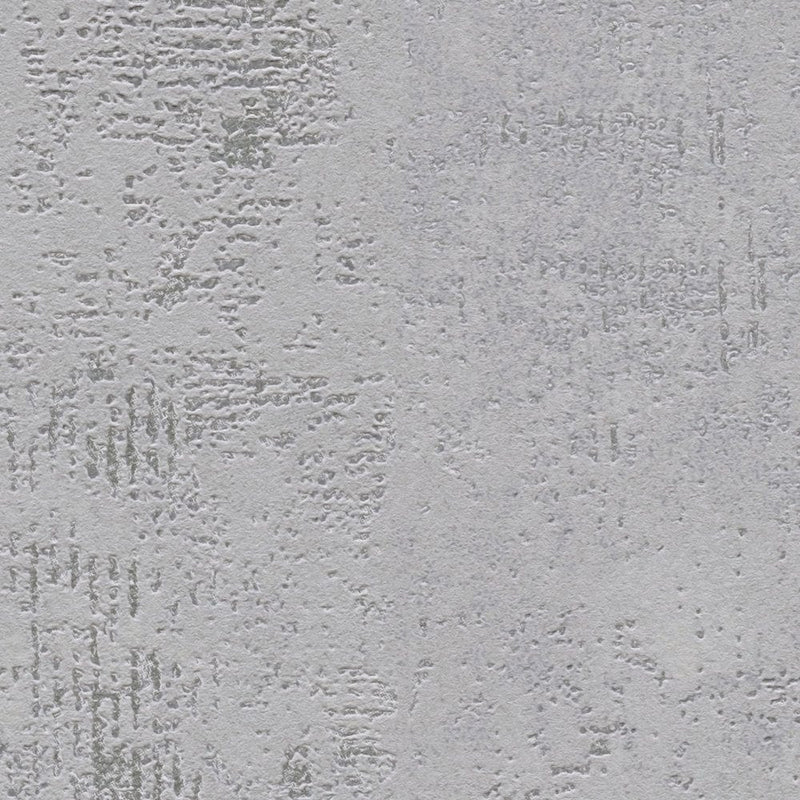 Wallpaper with decorative plaster look gray, 1366343 AS Creation