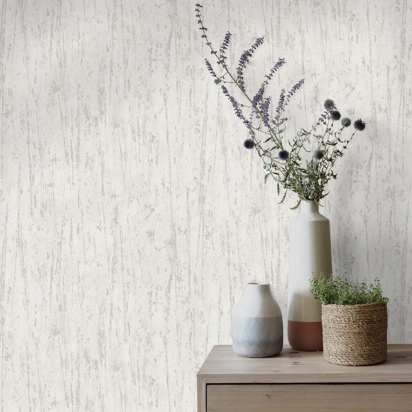 Tapetes ar dekoratīva apmetuma rakstu,Erismann, krēmkrāsa - 3745062 Erismann