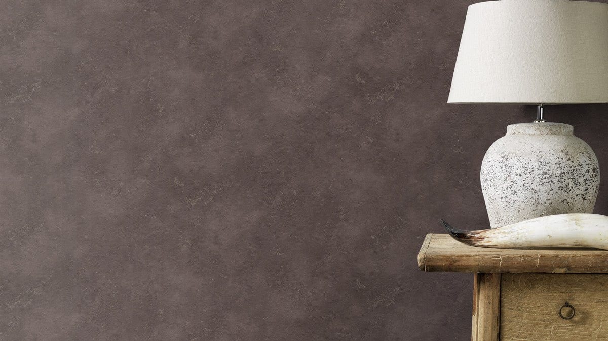 Tapetes ar dekoratīva apmetuma rakstu melnā krāsā - RASCH 1456215 RASCH