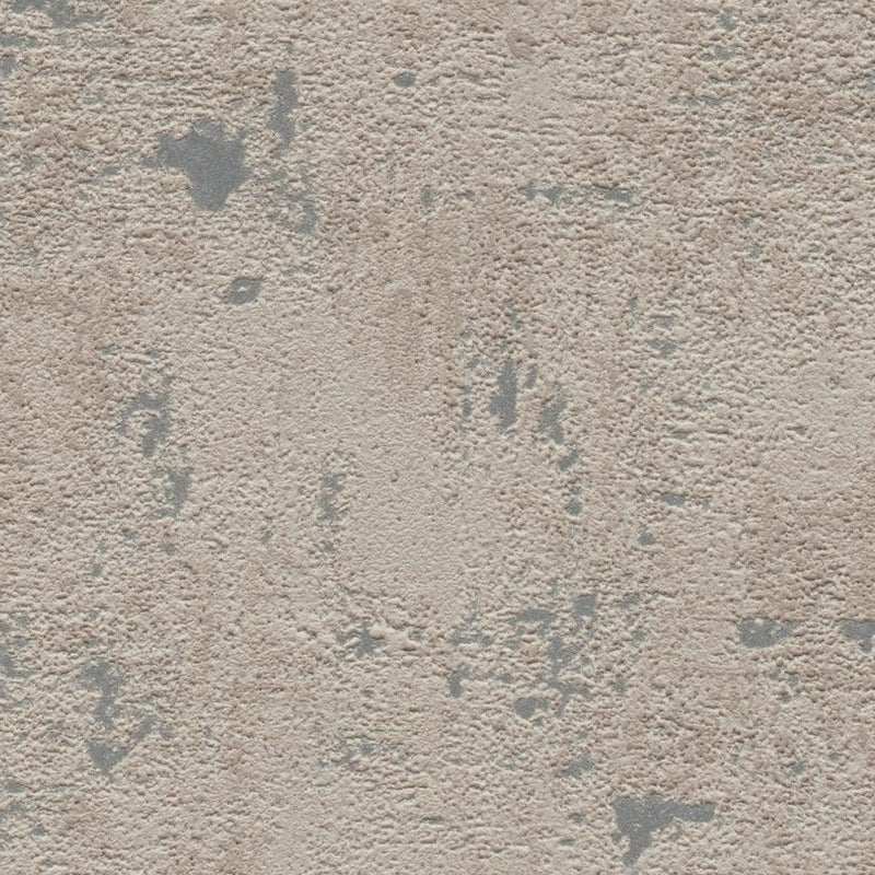 Tapetes ar dekoratīva apmetuma rakstu: pelēkā un sudrabā, 1403621 AS Creation