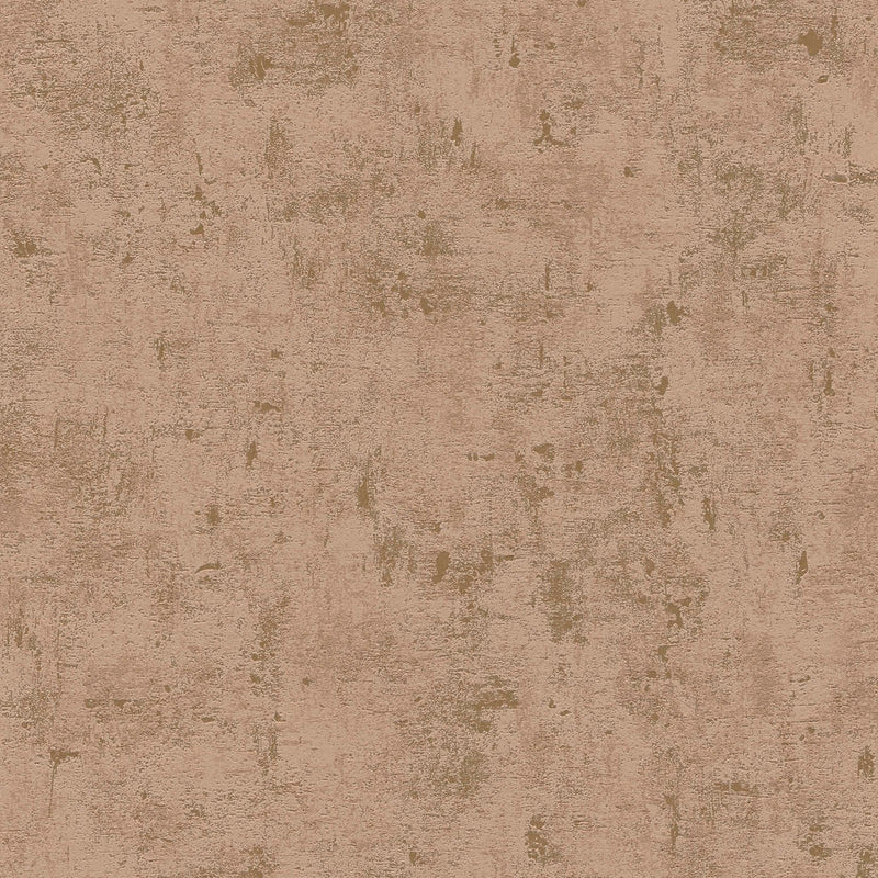 Wallpaper with decorative plaster pattern: pink and gold, 1403612 AS Creation