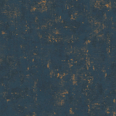 Tapetti, jossa on koristeellinen kipsikuvio: tummansininen, 1403603 AS Creation