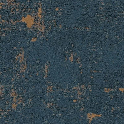Wallpaper with decorative plaster pattern: dark blue, 1403603 AS Creation