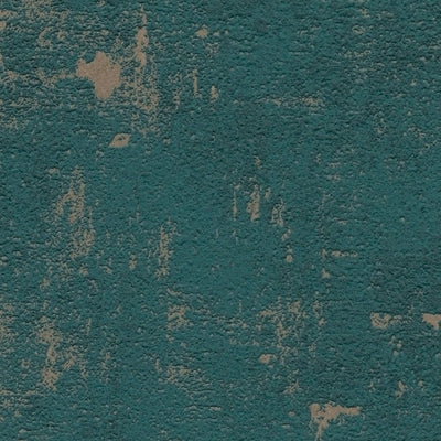 Wallpaper with decorative plaster pattern: green, blue, 1403562 AS Creation