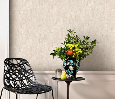 Wallpaper with a design reminiscent of tree bark and cool lava, beige, 3752276 Erismann