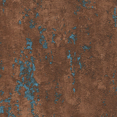 Wallpaper with design reminiscent of tree bark and cool lava, bronze, 3752317 Erismann