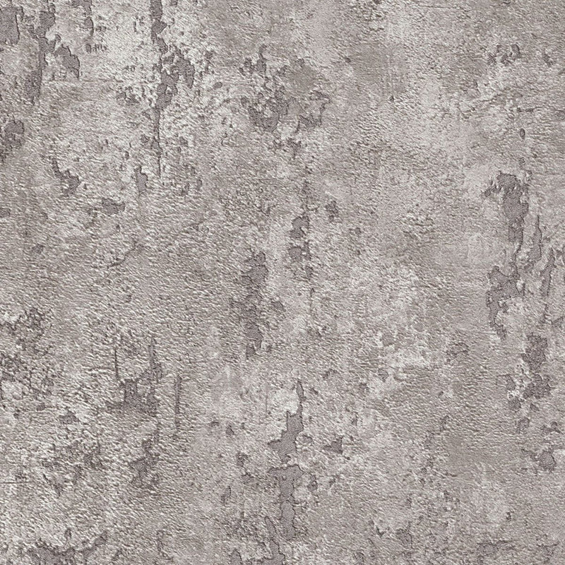 Wallpaper with a design reminiscent of tree bark and cool lava, taupe, 3752342 Erismann