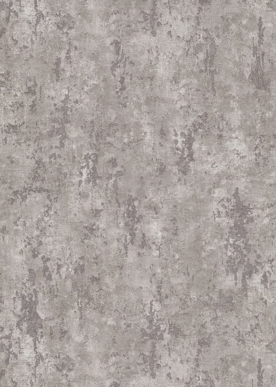 Wallpaper with a design reminiscent of tree bark and cool lava, taupe, 3752342 Erismann