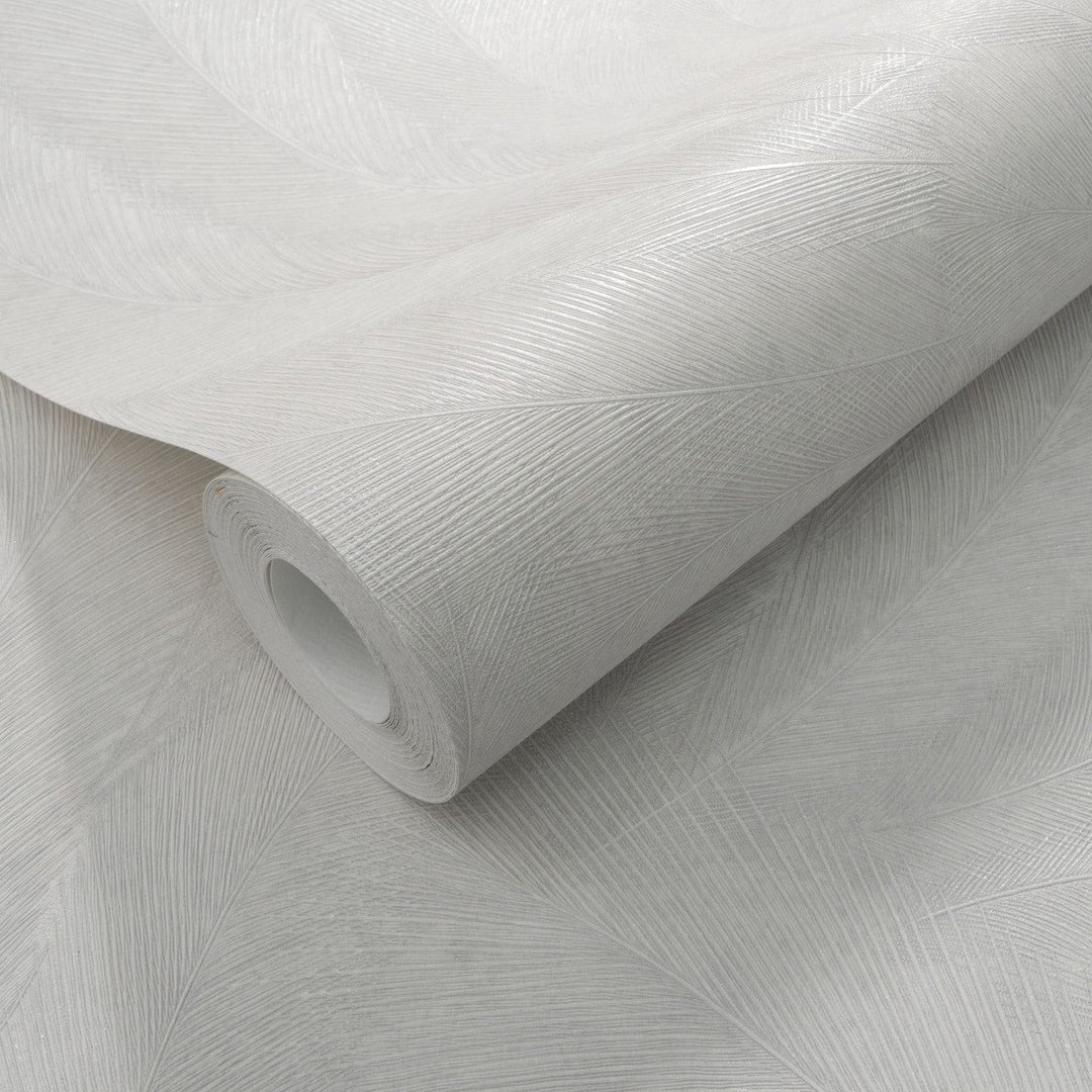 Tapetes 3776117: Elegantas lapas, pelēka Erismann