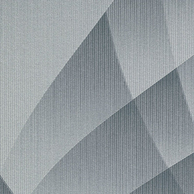 Sidabro ir pilkos spalvos tapetai su elegantišku geometriniu raštu, Erismann, 3752165 Erismann