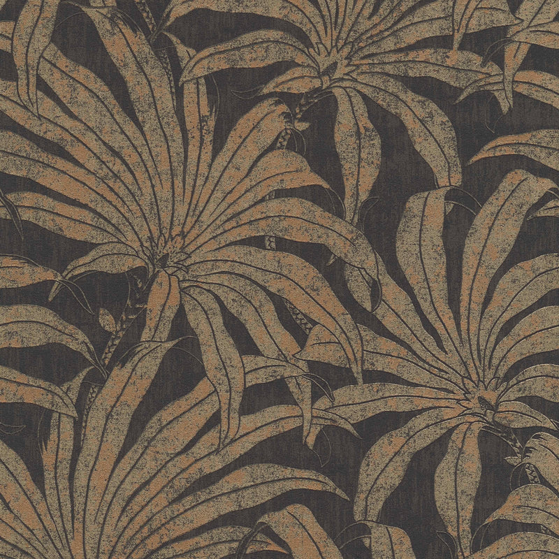 Wallpaper with elegant pattern and jungle flower design, 1403403 AS Creation
