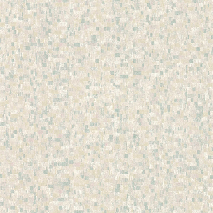 Tapetes ar etnisko rakstu mozaīkas stilā zaļos toņos - 1361613 AS Creation