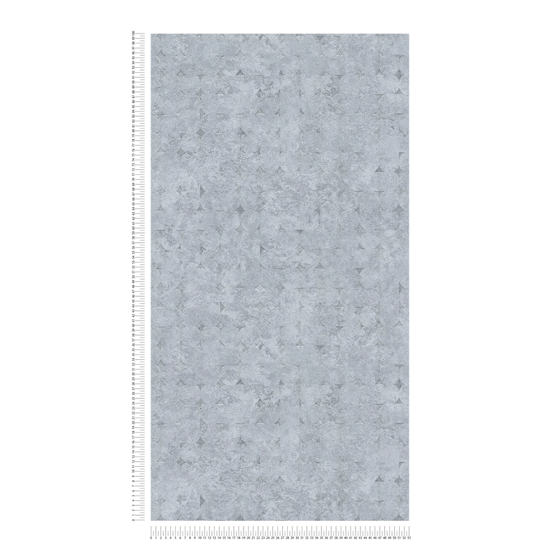 Wallpaper with geometric shapes, slightly glossy, gray, 1406421 AS Creation