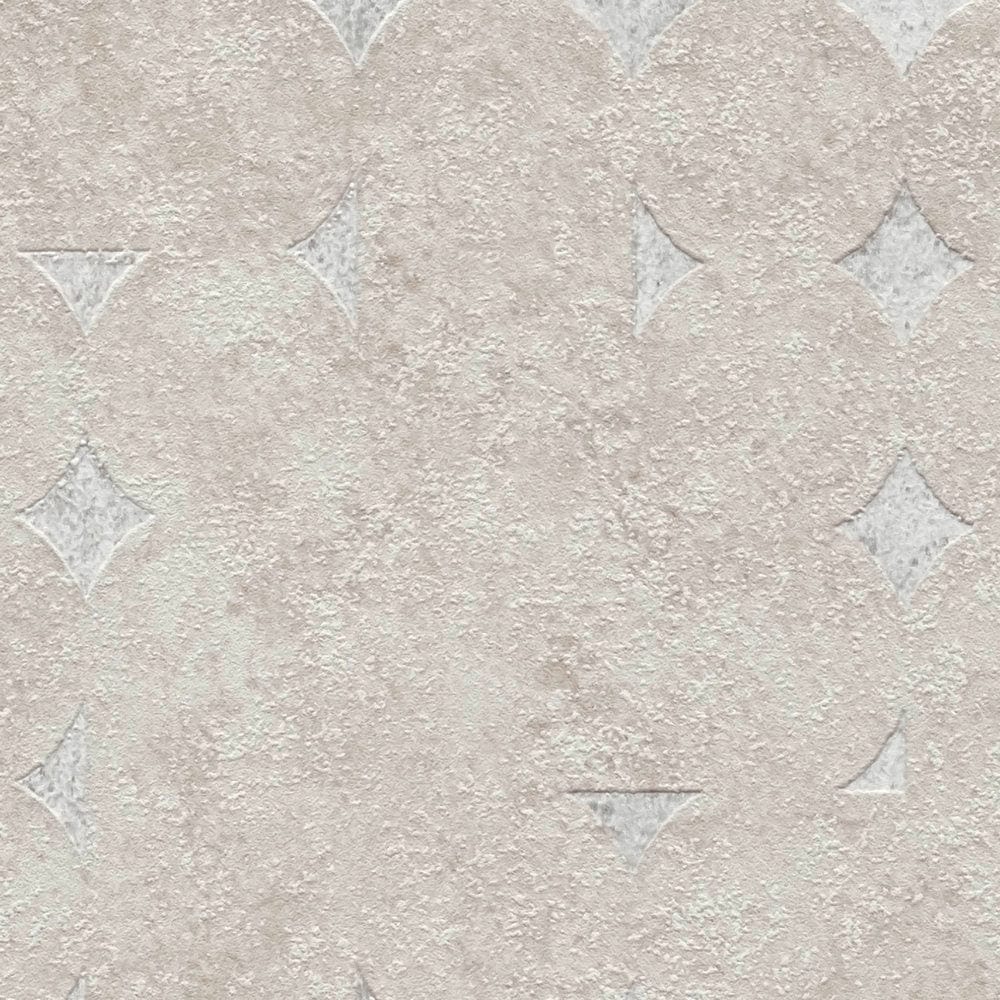 Tapetes ar ģeometriskām formām siltos toņos, 396563 AS Creation