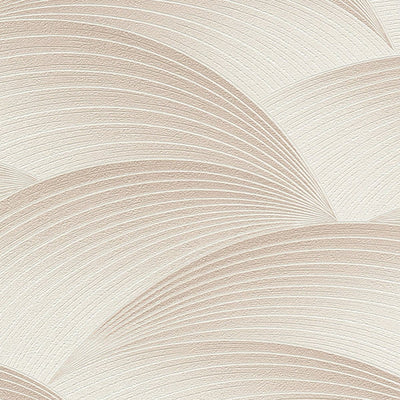 Taustakuva geometrisella kuviolla: aallot beige, Erismann, 3751622 Erismann