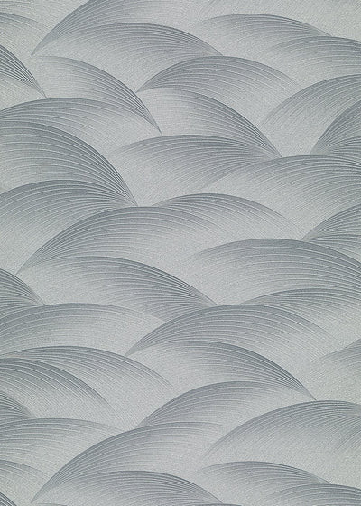 Tapetai su geometriniu raštu: sidabro spalvos bangos, Erismann, 3751655 Erismann