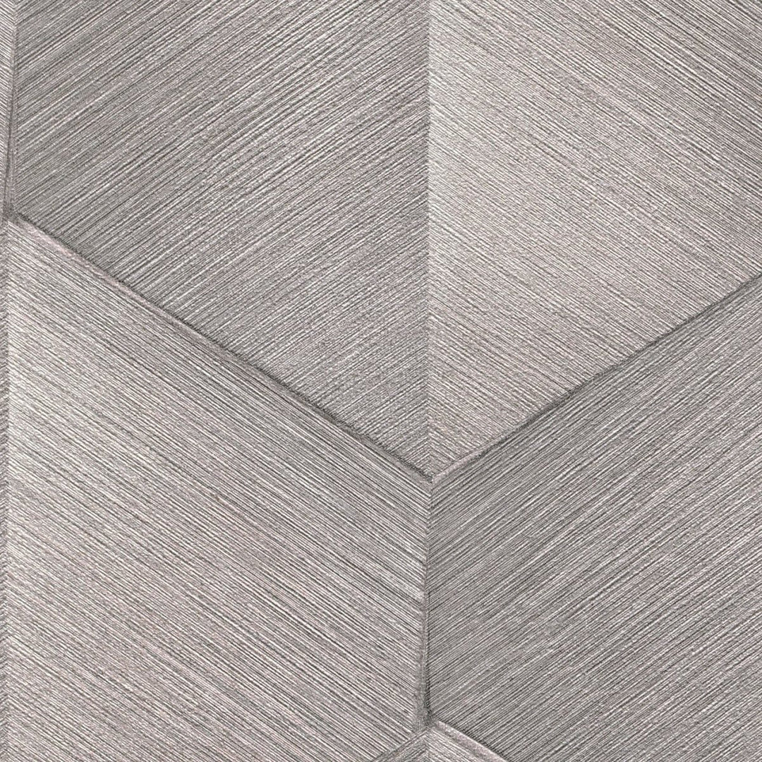 Tapetes ar grafisku 3D rakstu taupe krāsā, Erismann, 1037038 Erismann