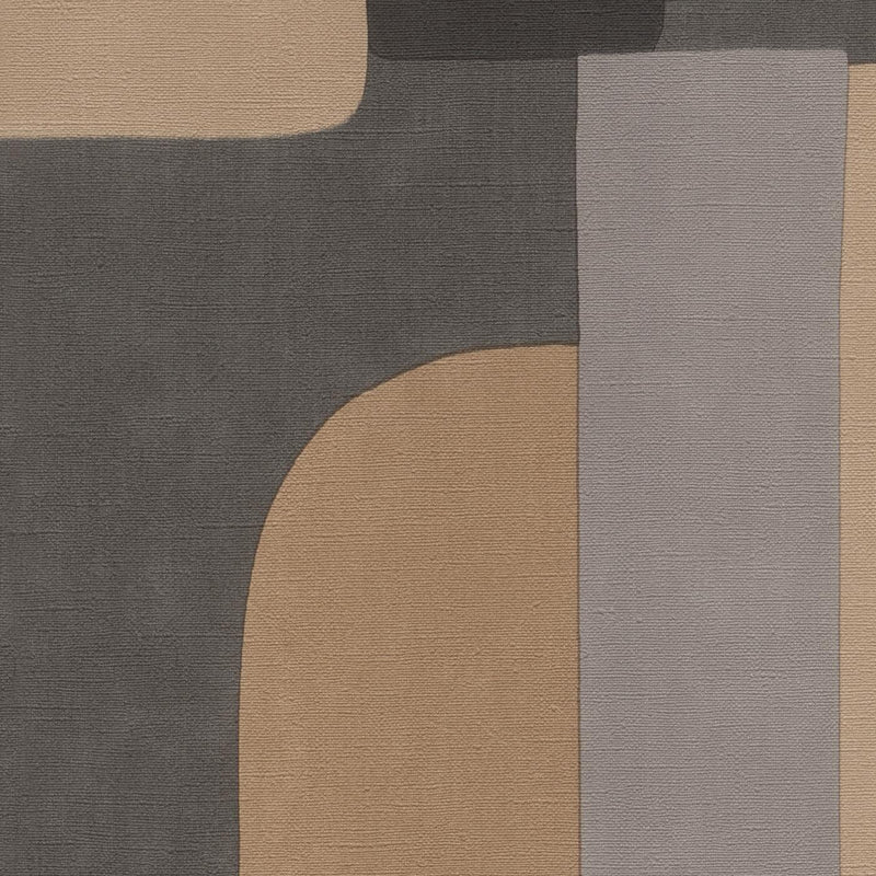 Graphic wallpaper: brown, black, grey, RASCH, 1205445 AS Creation