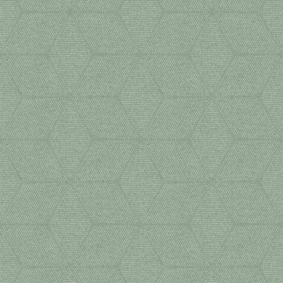 Wallpaper with graphic pattern in green, 1373401 AS Creation