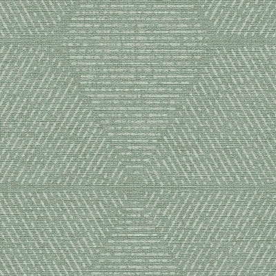 Wallpaper with graphic pattern in green, 1373401 AS Creation